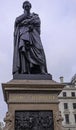 LONDON, UNITED KINGDOM - Feb 03, 2016: A statue of Sidney Herbert