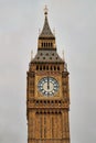 London, United Kingdom, February 6, 2022: Big Ben is the popular tourist name for the clock tower at the Palace of Westminster Royalty Free Stock Photo