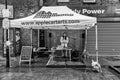 Music and singing performer in Green Street,