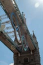 Tower Bridge with the River Thames in London Royalty Free Stock Photo