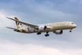 Etihad Airways Boeing 787-9 Dreamliner airplane