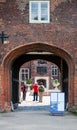 Tudor courtyard at Fulham Palace