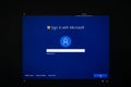 MIcrosoft Windows 10 pro installation