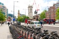 LONDON, UNITED KINGDOM - June 21, 2016. Beautiful street view of Royalty Free Stock Photo