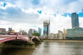 LONDON, UNITED KINGDOM - June 21, 2016. Beautiful street view of Royalty Free Stock Photo