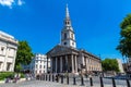 St. Martin in the Fields church at Trafalgar Square in London, UK Royalty Free Stock Photo