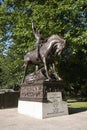 View of the Cavalry Memorial