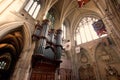 Ceiling view of Southwark Cathedral, London, England Royalty Free Stock Photo