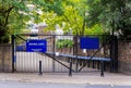 Bovril gate entrance for Chelsea football club home supporters, London, England