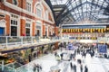 London, United Kingdom OCTOBER 30, 2014 , Liverpool Street Station Royalty Free Stock Photo