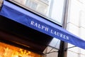 Ralph Lauren flagship store luxury brand boutique in London Royalty Free Stock Photo