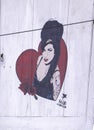 A beautiful portrait of Amy Winehouse in Camden