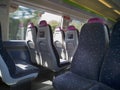 Interior view of a C2C train