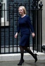 Liz Truss, UK prime minister, Leave 10 Downing Street.