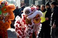 Festivities to celebrate Chinese New Year In London for year of Royalty Free Stock Photo