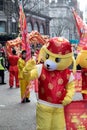 Festivities to celebrate Chinese New Year In London for year of Royalty Free Stock Photo