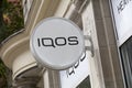 London, UK, 17th July 2019, Iqos Sign in central london