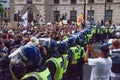 Anti- vaccination protest, London, UK