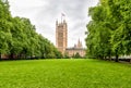 London - Victoria Tower garden, Palace of Westminster.