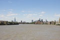 Londons Skyline, as viewed from Canary Wharf