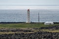 Londragar, Iceland, with Malariff Lighthouse. Snaefellsness Pensinsula..