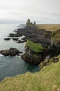 Londrangar Basalt Cliffs in Iceland Royalty Free Stock Photo