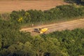 Mechanized soybean harvest