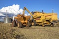 Mechanized soybean harvest