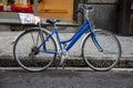 A Lone Bicycle Along the Streets of Florence