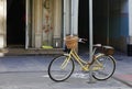 Lone bike on the street