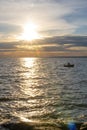 Sunset Over Lake Nipissing in North Bay, Ontario 9 Royalty Free Stock Photo