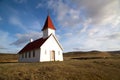 Lone church at Breidavik, Westfjords