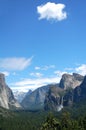 Lone Cloud over Yosemite
