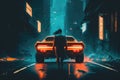 lone driver takes on the cyberpunk underworld with his heavily-modified muscle car, racing through the city and fighting