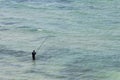 Lone fisherman