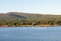 Lone House on Maine Coast Royalty Free Stock Photo