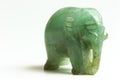 Lone jade elephant Royalty Free Stock Photo