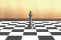 Lone king has absolute power on the chessboard