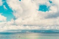 Maui - A Lone Paddleboarder Enjoys Some Morning Tranquility In Napili Bay