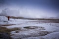 Lone photographer attempts to capture the unique beauty of Iceland in winter