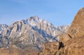 Lone Pine Peak Royalty Free Stock Photo