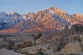 Lone Pine Peak Royalty Free Stock Photo