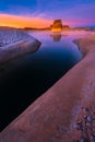 Lone Rock Beach at Sunset