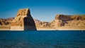 Lone Rock in Lake Powell