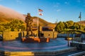 Lone Sailor Memorial Statue, Sausalito, CA Royalty Free Stock Photo