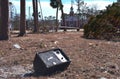 Lone Speaker in a park Royalty Free Stock Photo