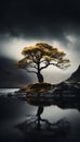 The Lone Tree of the Small Island in the Middle of the Lake: A M