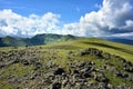 The curve from Catstye Cam to Helvellyn