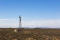 Lone windmill in the Karoo Royalty Free Stock Photo