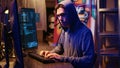 Lone wolf hacker hiding online activity
